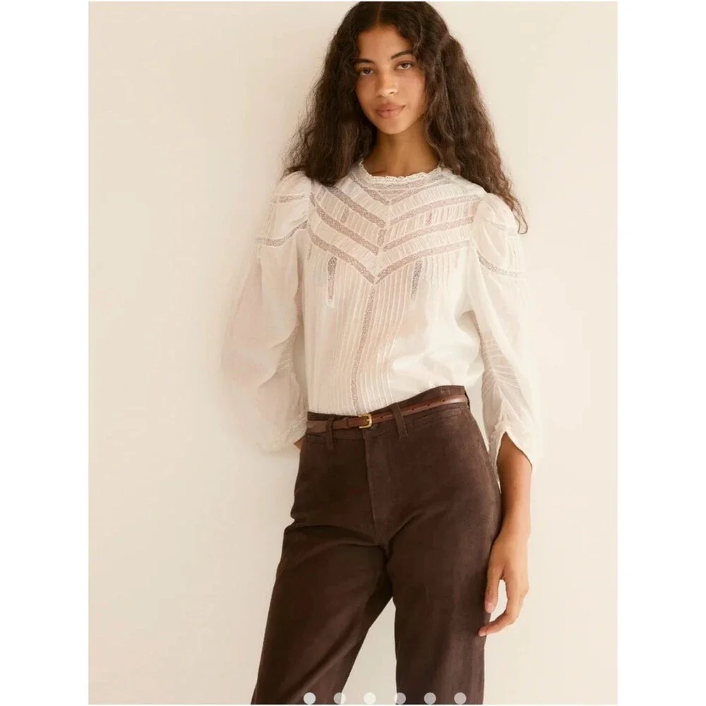 Doen Adelphine Top in Salt XXS NWT